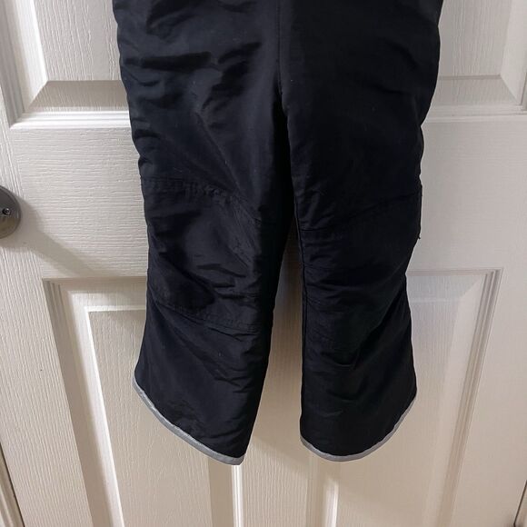 Hanna Andersson Black Snow Bibs Overalls Kids Size 100 US 4 - Picture 5 of 16